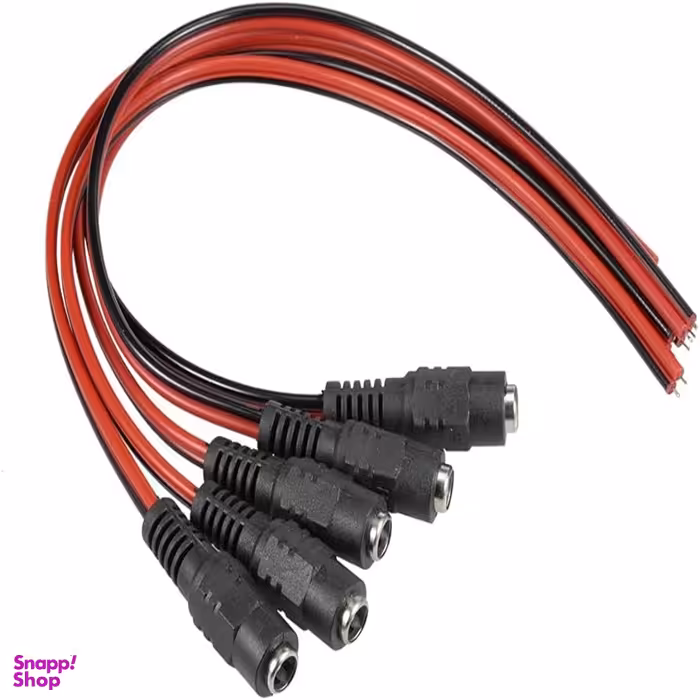 فیش برق دوربین مدار بسته مدل M-DC بسته 5 عددی