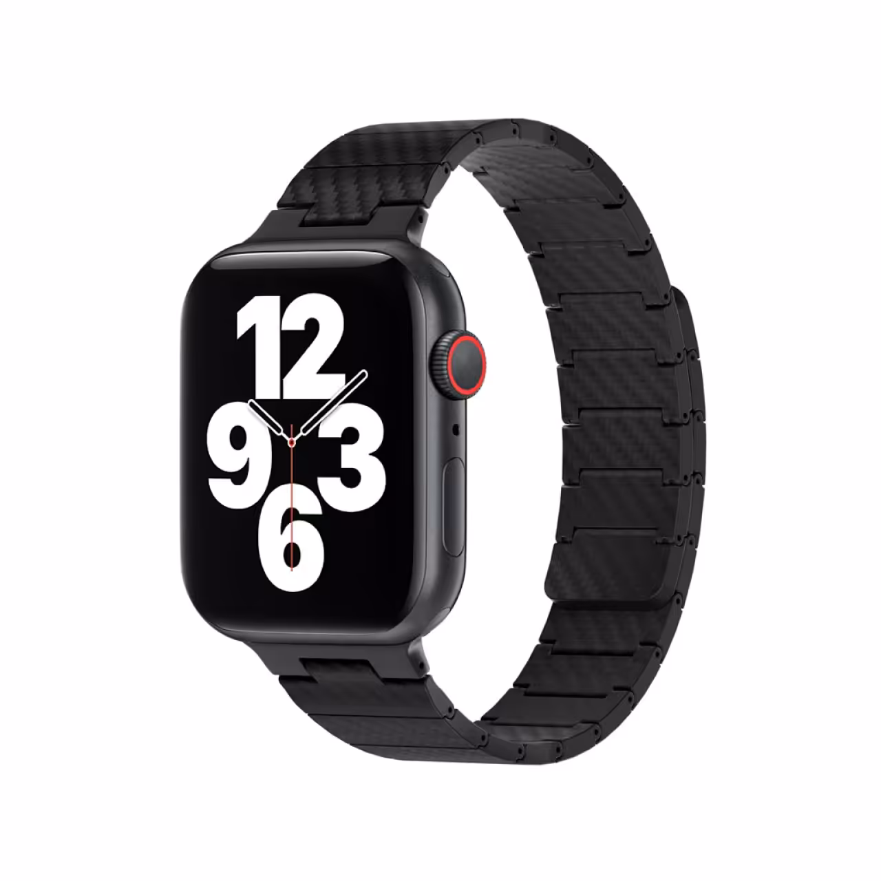 بند اپل واچ مگنتی با الگوی فیبر کربن 38، 40 و 41 میلی‌متری ویوو WIWU 38/40/41MM Carbon Fiber pattern magnetic watch band Wi-WB009