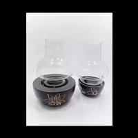 شمعدان لوتوس جفت ( کوچک و بزرگ )