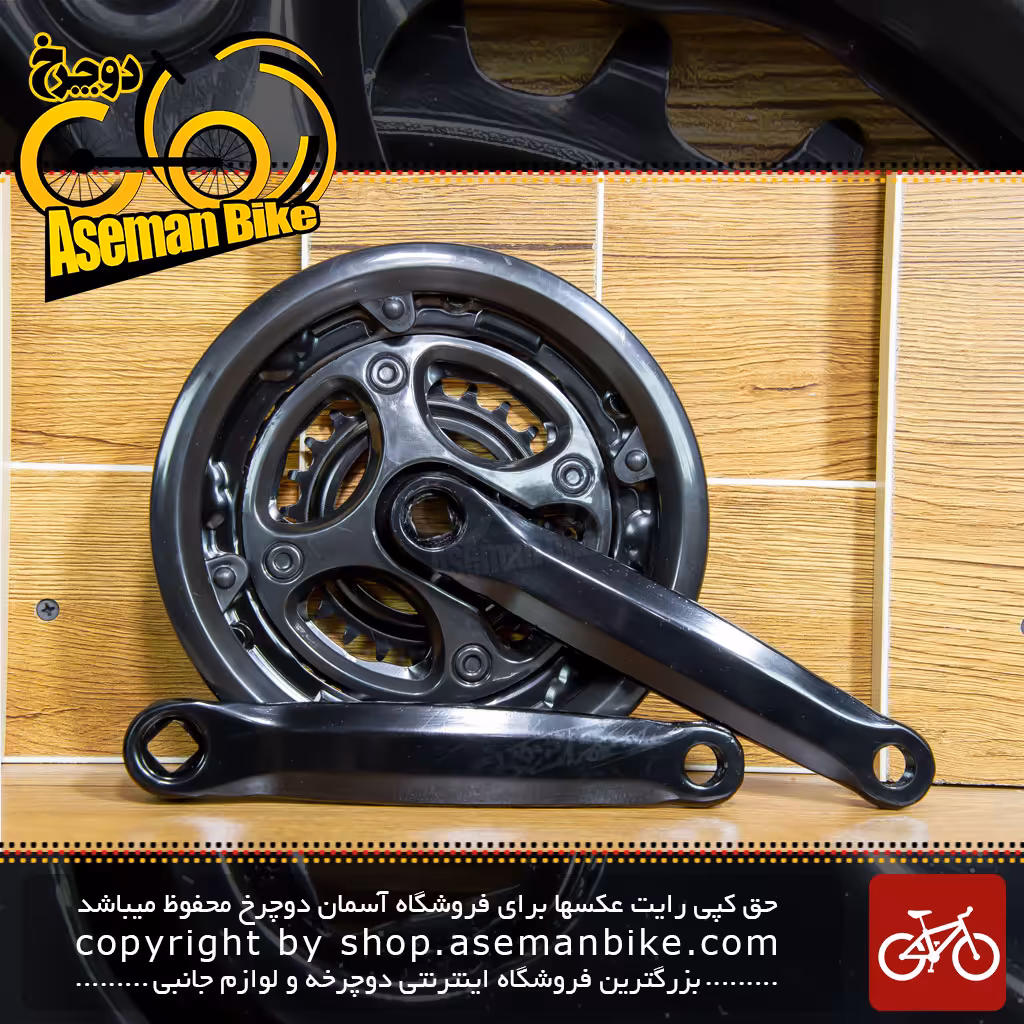 طبق قامه دوچرخه NECO فولادی 42X34X24 دندانه