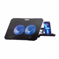 پایه خنک کننده لپ تاپ 2 فن DTECH مدل CP 777