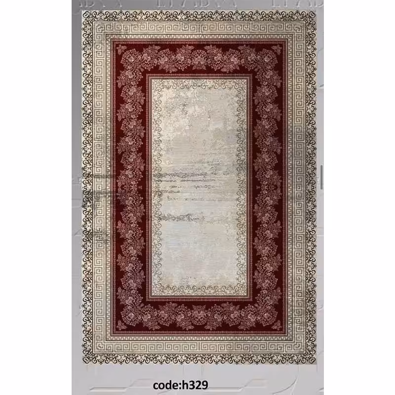 قالیچه درجه1، 1x1.5، باترمزفرش، طرح پرنسا، کد329h(سایر سایز دایرکت)