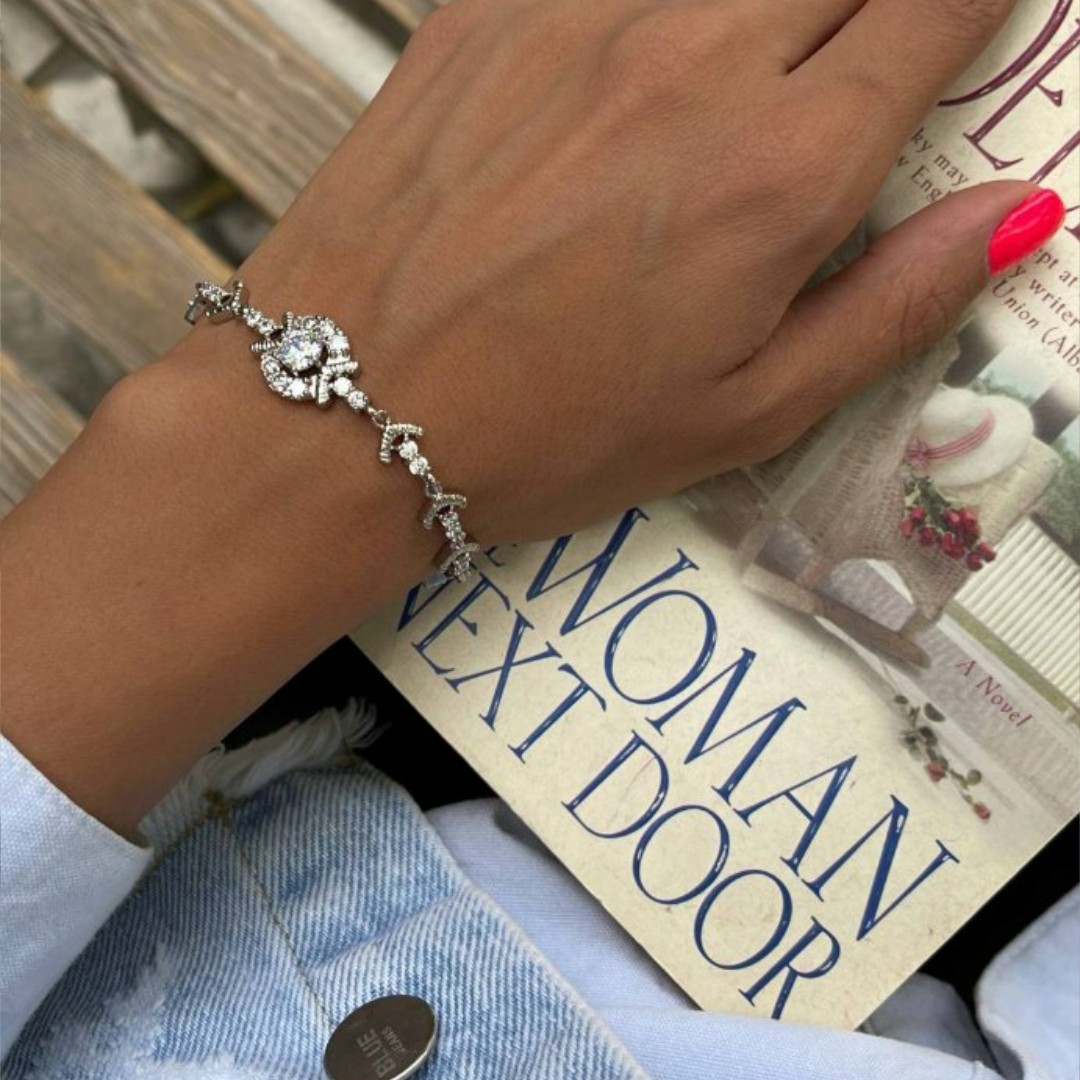 دستبند جنس استیل ضد زنگ قفل تغییر سایز کد101