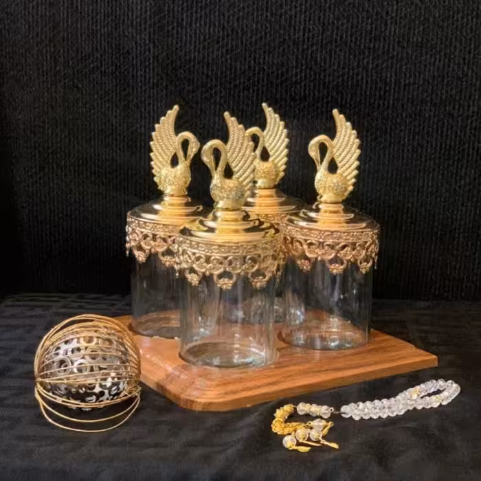 کندی در قو 4تایی کف چوب با ارسال رایگان