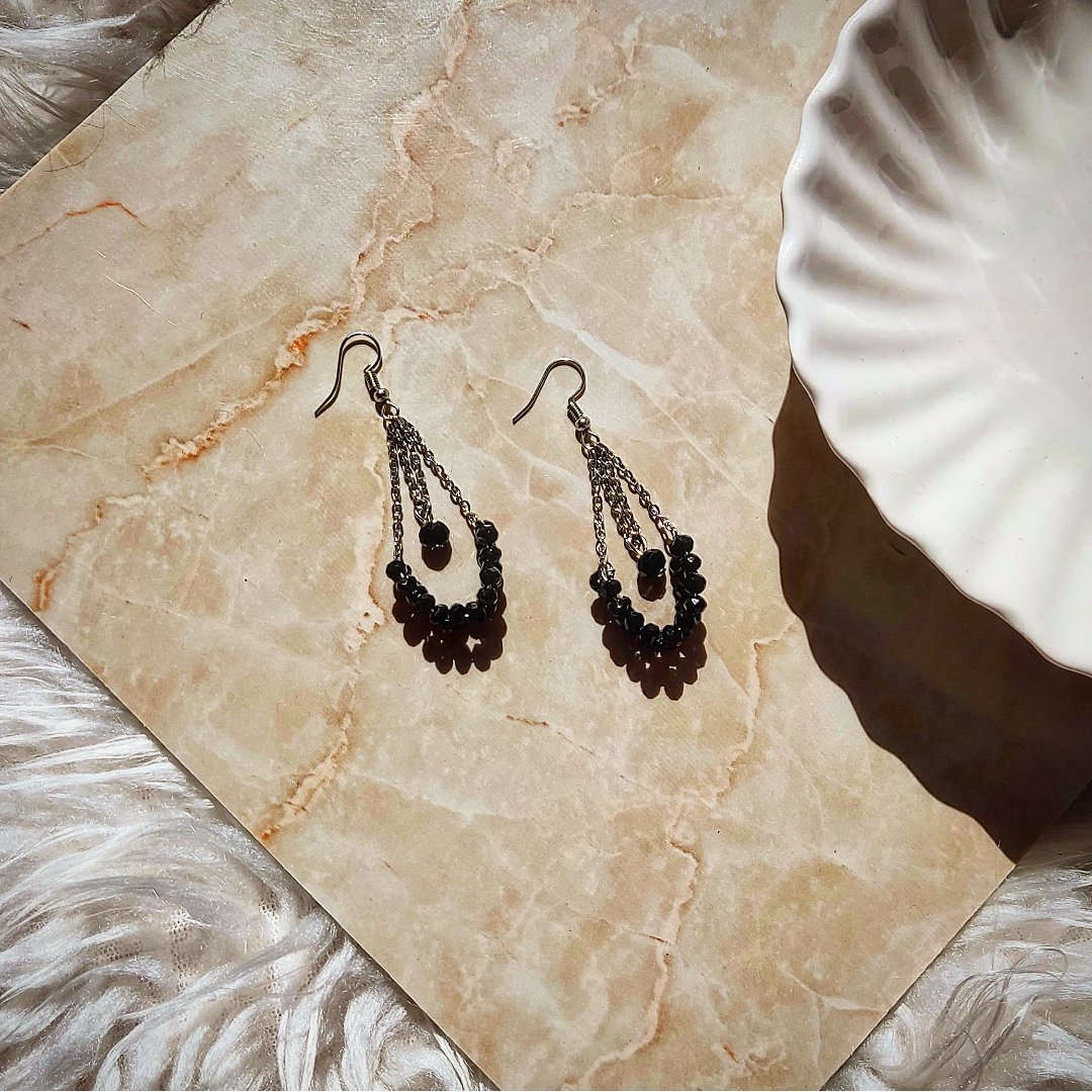 گوشواره کریستالی 