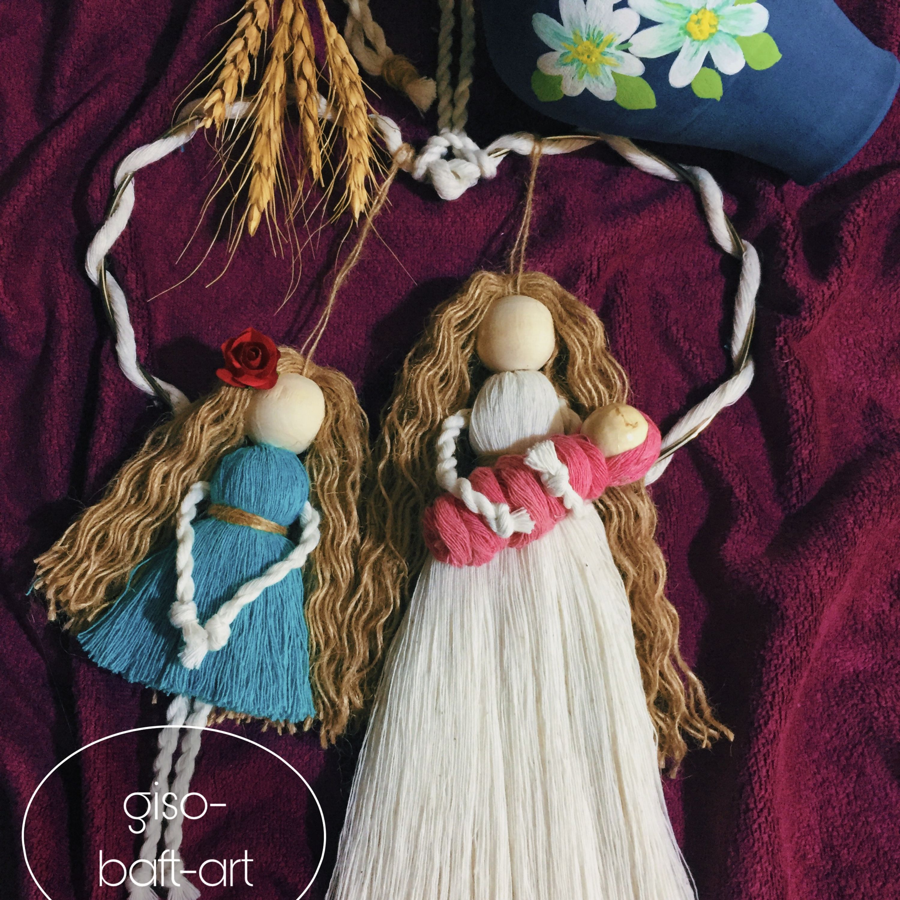 فرشته های مکرومه جذاب