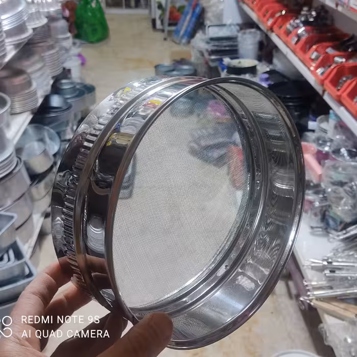 الک استیل حریر قطر 18 سانت  کیفیت عالی خارجی الک حریر