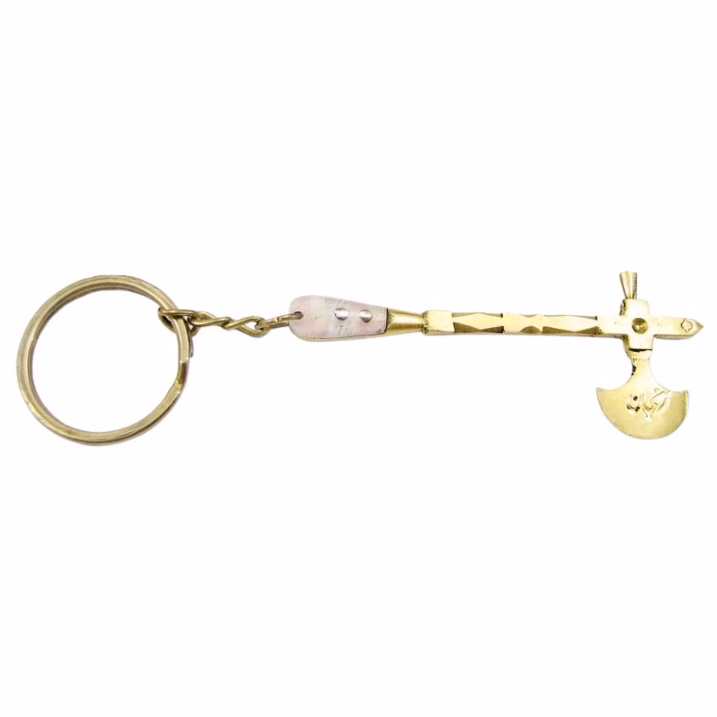 جا کلیدی برنجی تبرزین زنجان پک 2 عددی