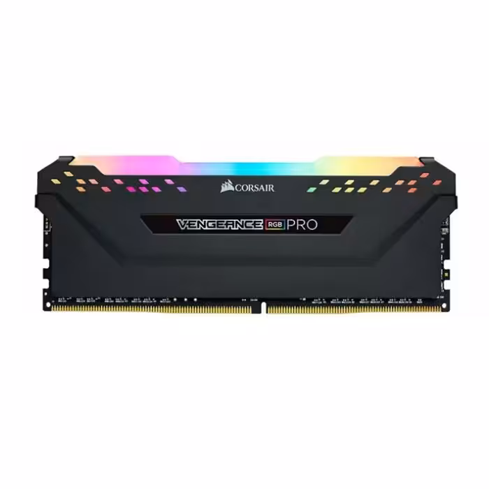 رم کامپیوتر کورسیر تک کانال VENGEANCE RGB PRO 16GB 3200MHz