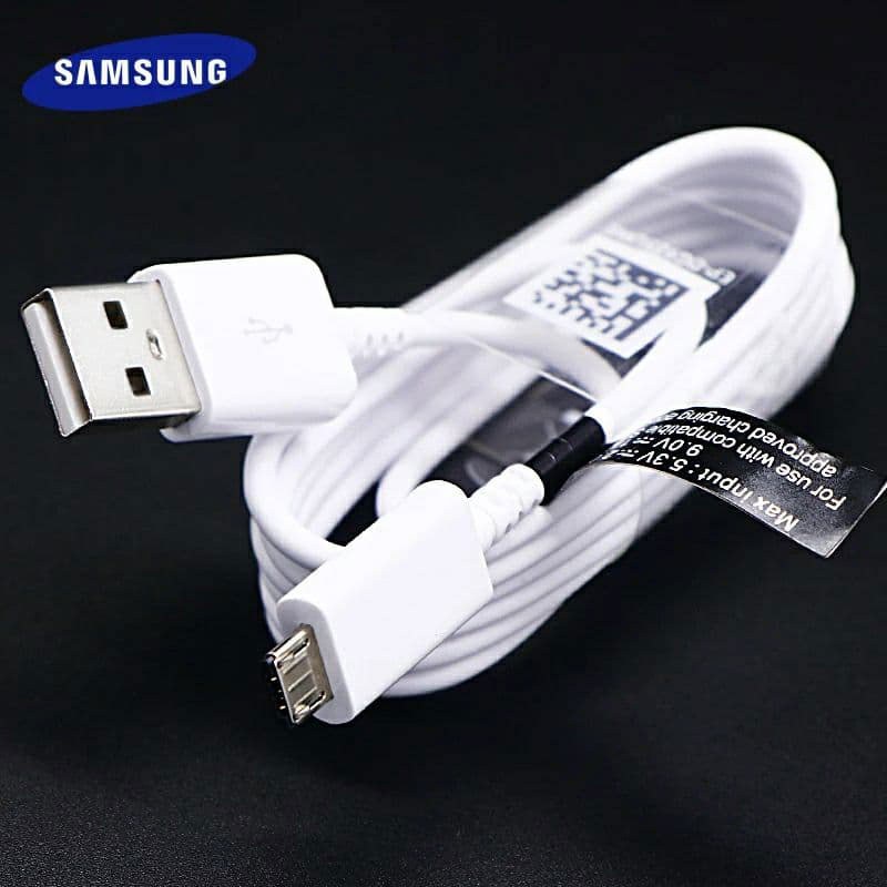کابل اصلی میکرو یو اس بی Samsung Galaxy S6 120cm