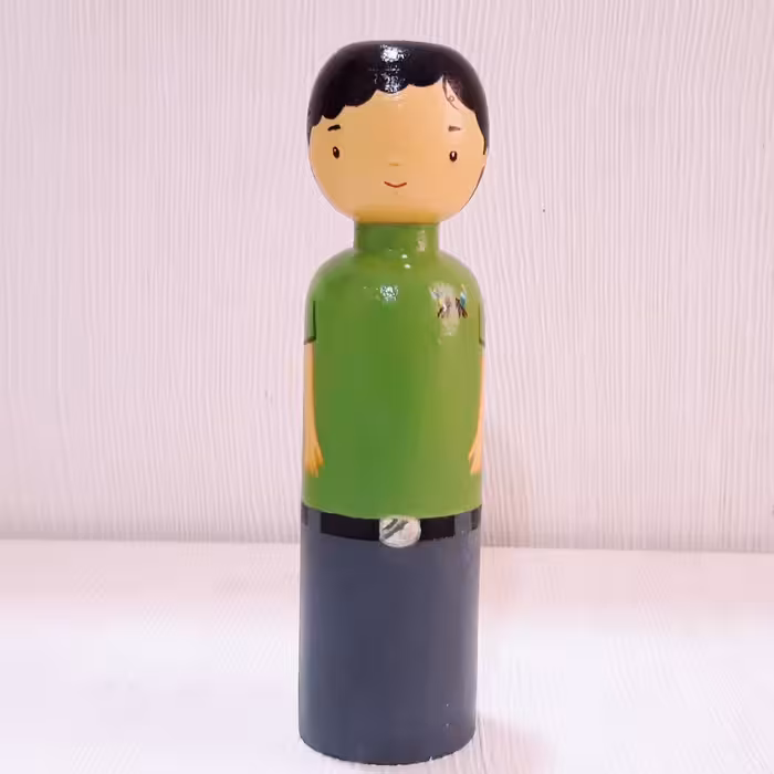 عروسک چوبی سفارشی، مدل کیان