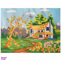 کوبلن طرح کلبه بهاری کد 002