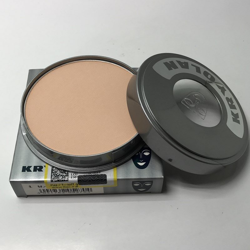 پنکیک زنانه سنگی کریولان شماره 1 - KRYOLAN Cake Make up NO1W از ژالان شاپ