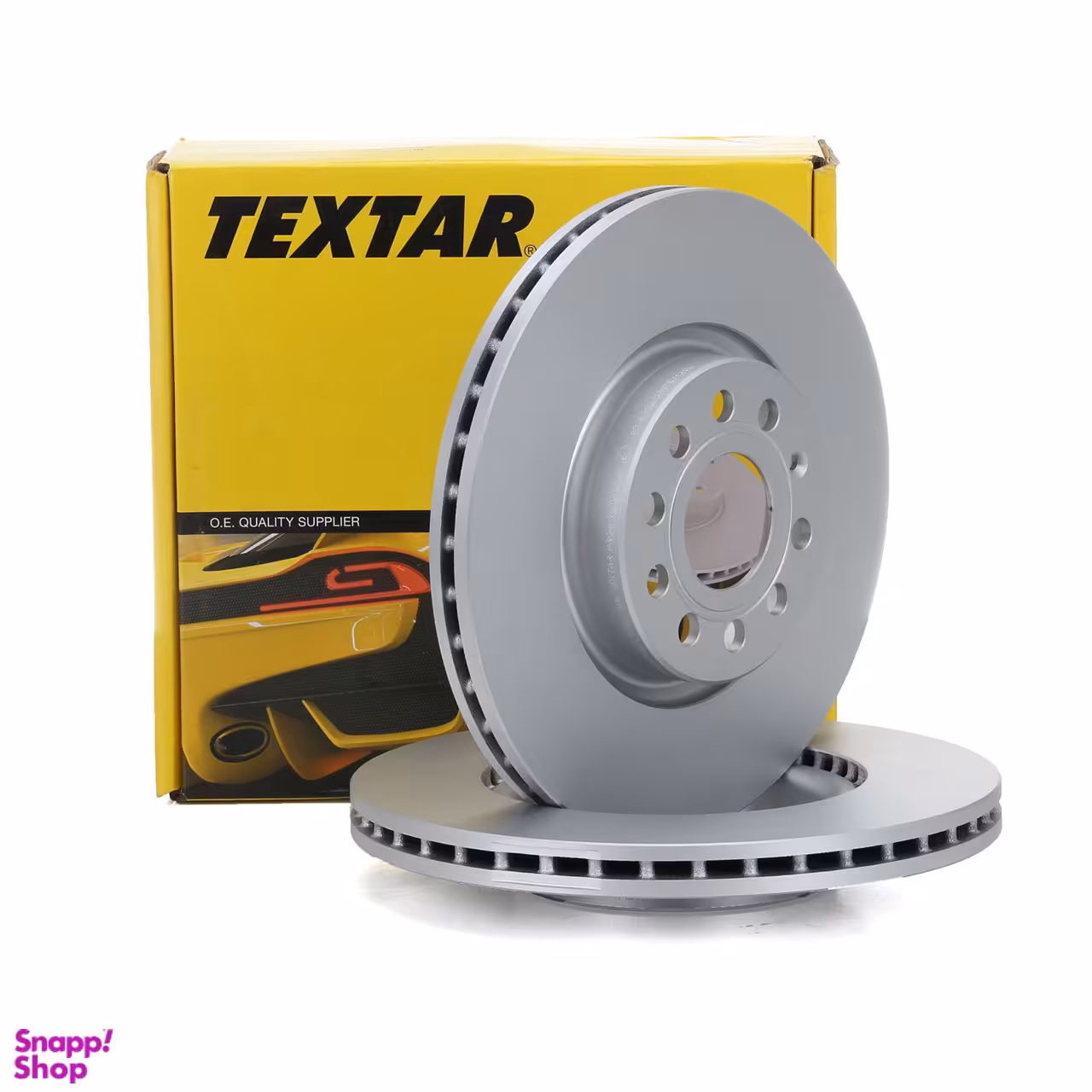 دیسک ترمز جلو خودرو تکستار کد 92048103 مناسب پژو 405