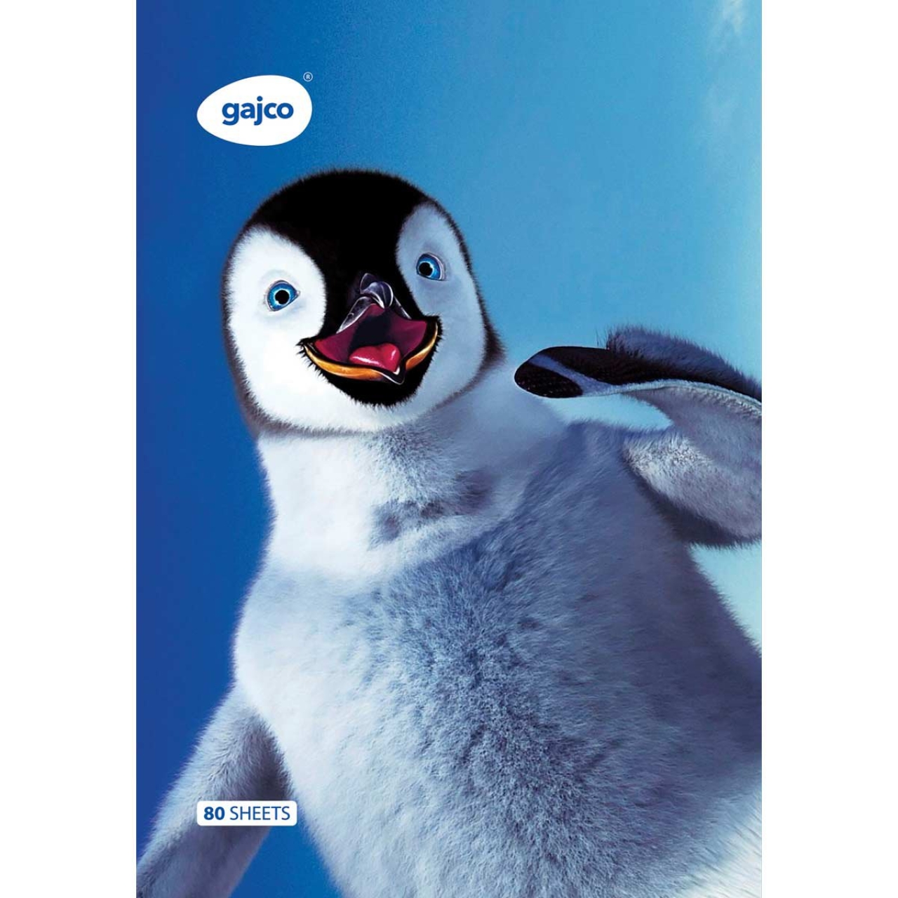 دفتر 80 برگ گاجکو طرح Happy Feet با رایحه شکلات