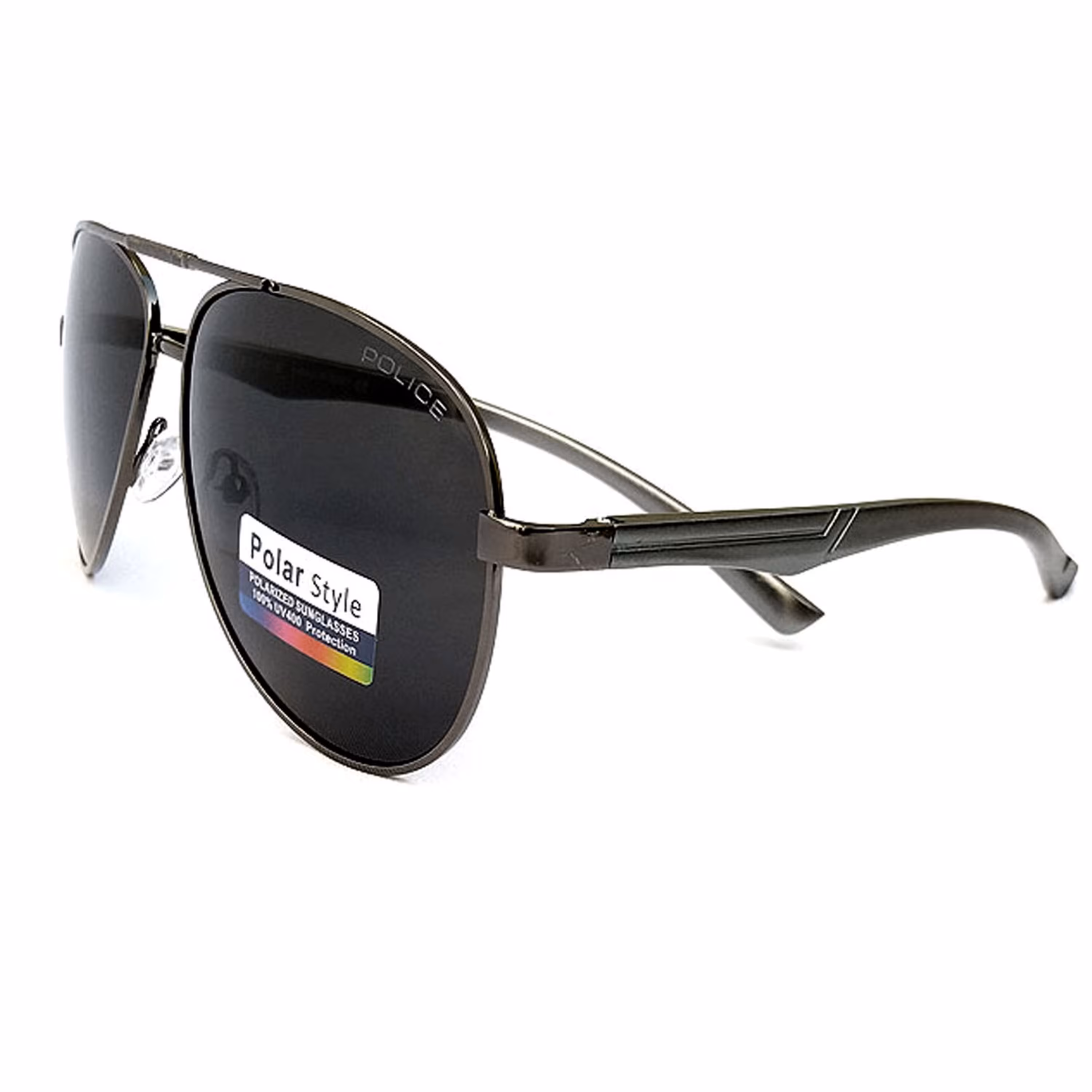 عینک آفتابی مردانه POLICE یووی 400 و پلاریزه کد 2226 POLAR STYLE