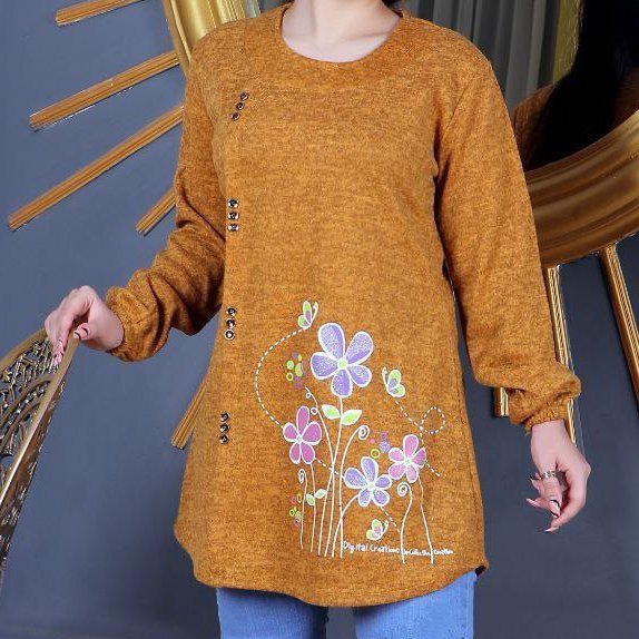 تونیک انغوره بغل گل 
📐سایز: دو سایز 
🌈رنگ بندی:7رنگ
✂️جنس انغوره درجه یک