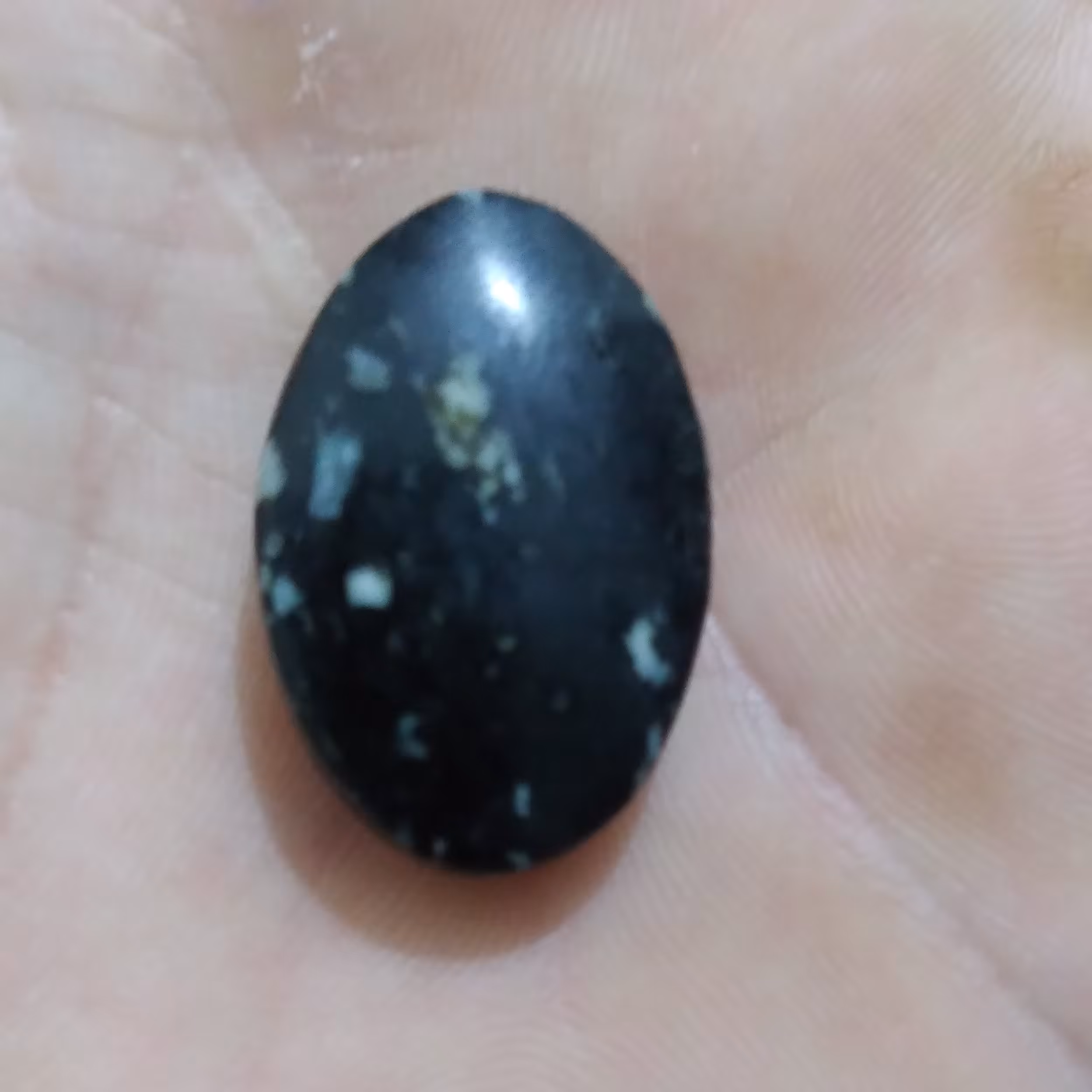 نگین عقیق  مشکی 3در2