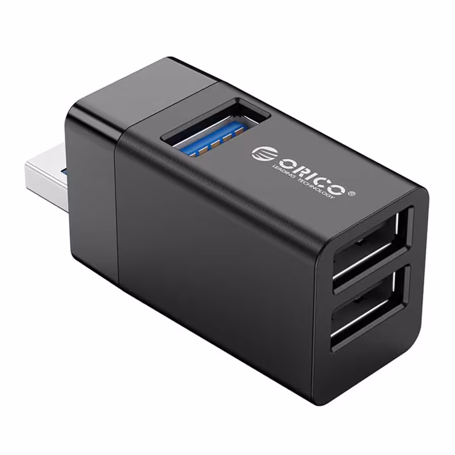 قیمت و خرید هاب USB 3.0 سه پورت اوریکو مدل MINI-U32L | یاس ارتباط