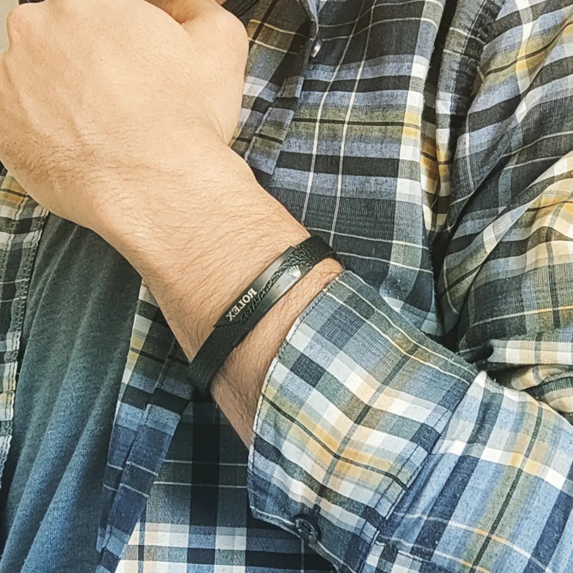 دستبند رولکس مشکی