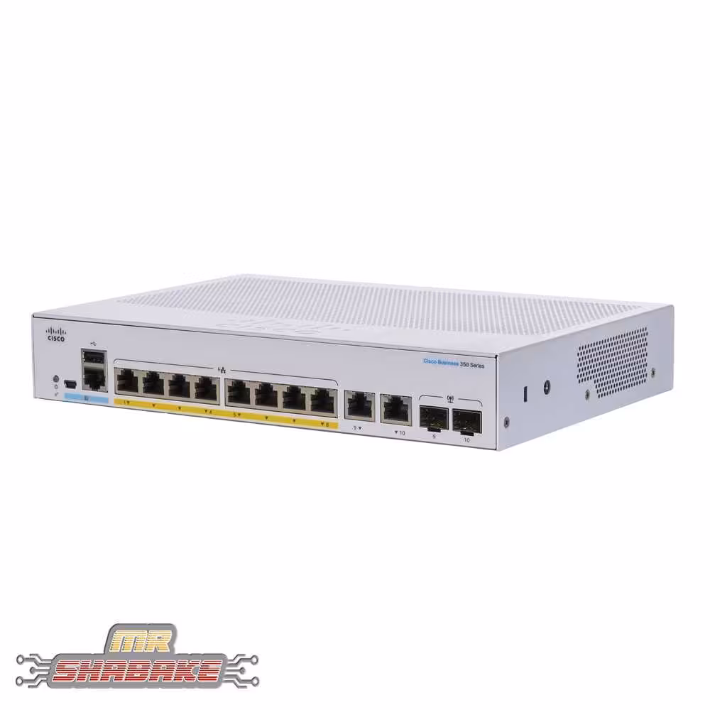 قیمت و خرید سوئیچ سیسکو CBS350-8P-E-2G | مسترشبکه