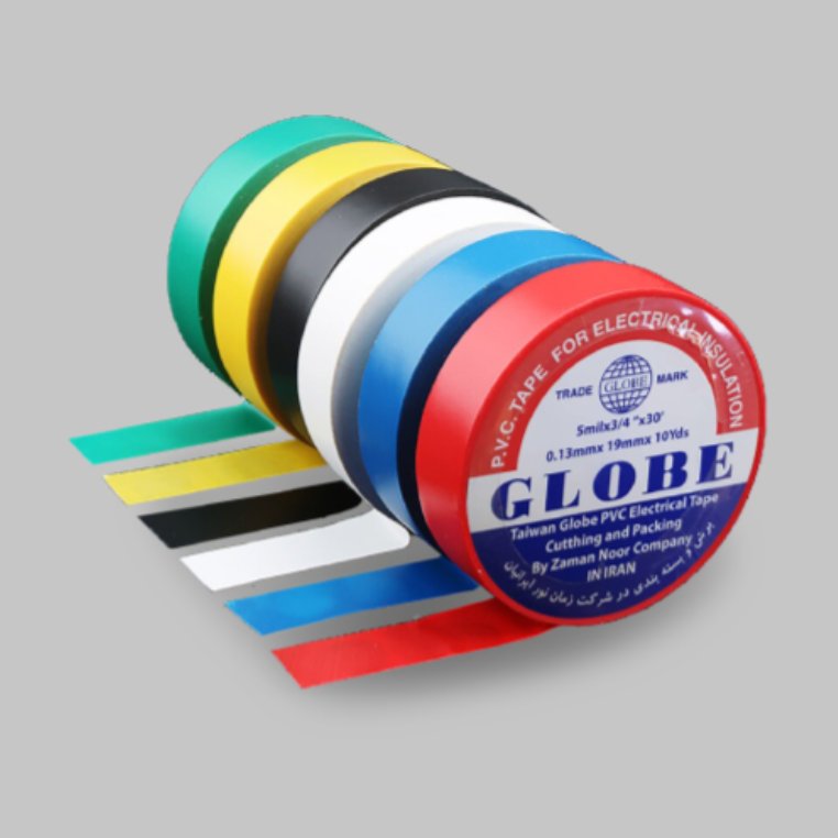 نوارچسب برق گلوب در رنگ های مختلف