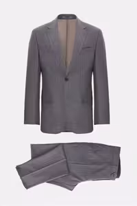 کت وشلوار خاکستری مردانه و شلوار دکمه W Collection