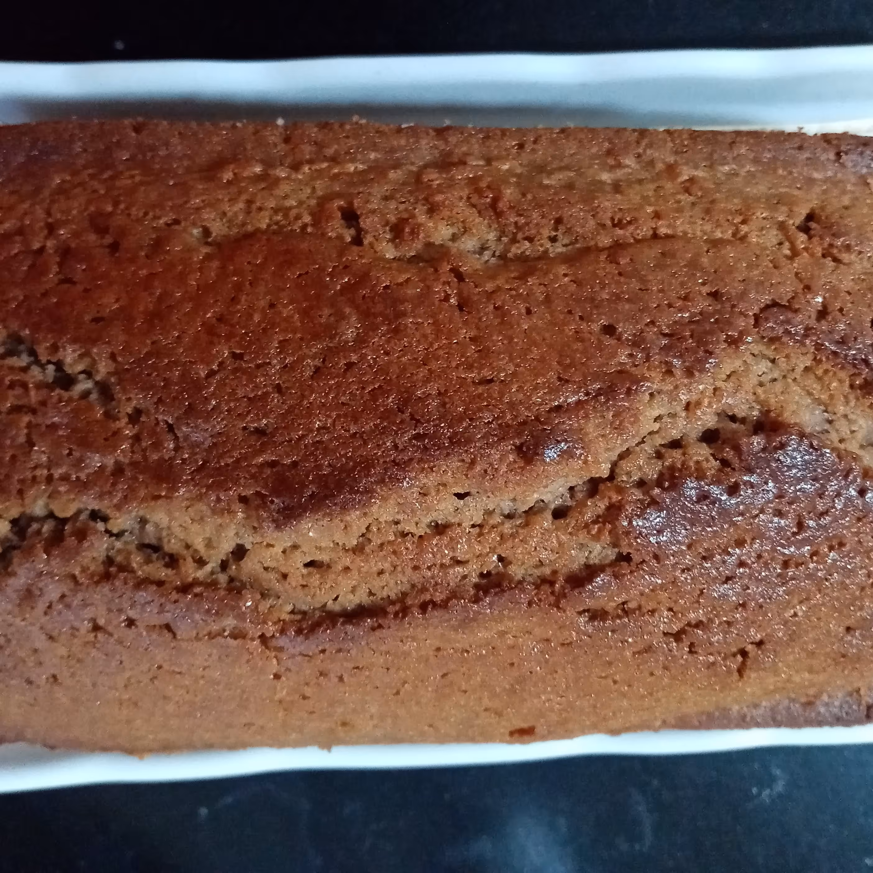 کیک صبحانه ساده و شکلاتی خانگی (اسلایس شده در صورت تمایل )