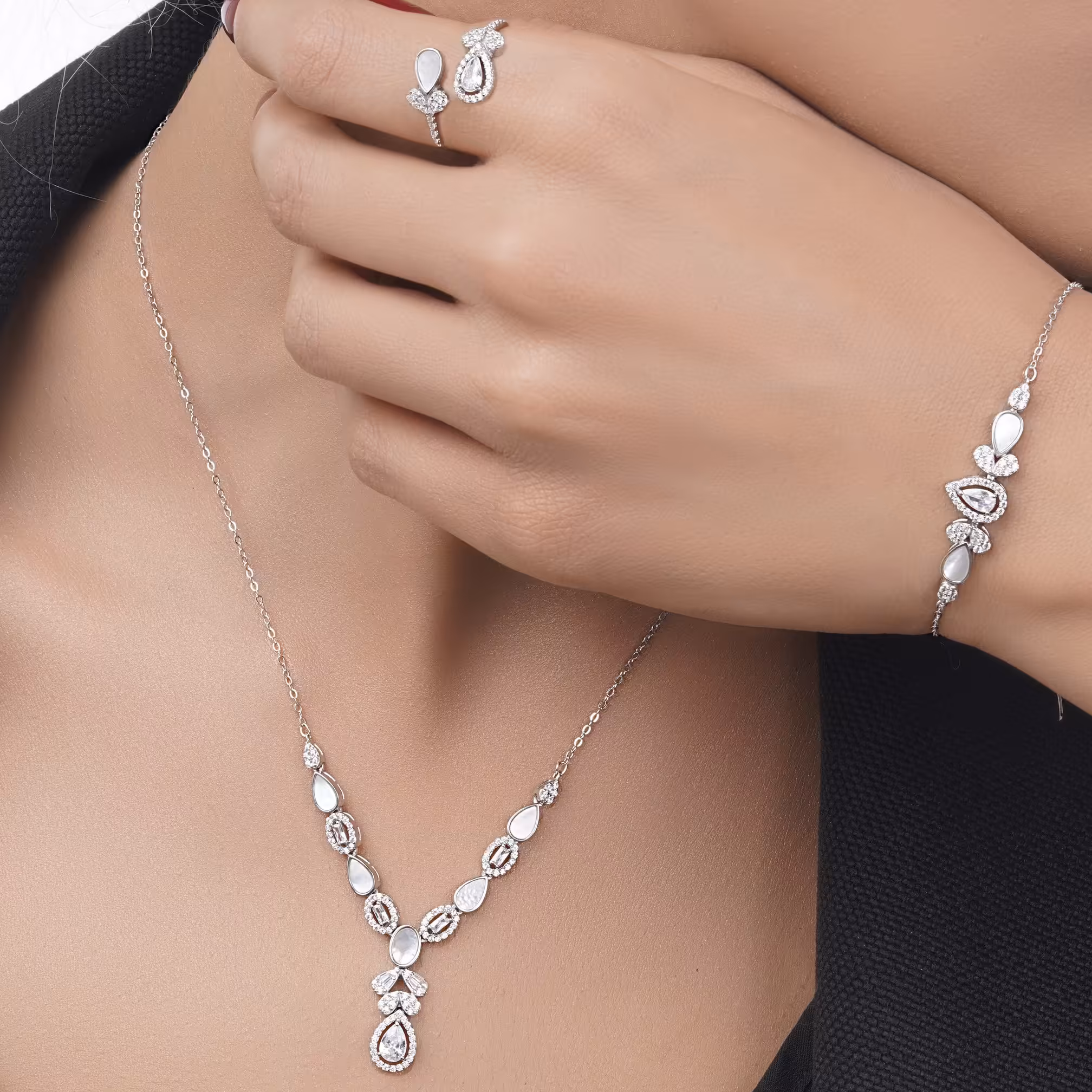 سرویس نقره زنانه