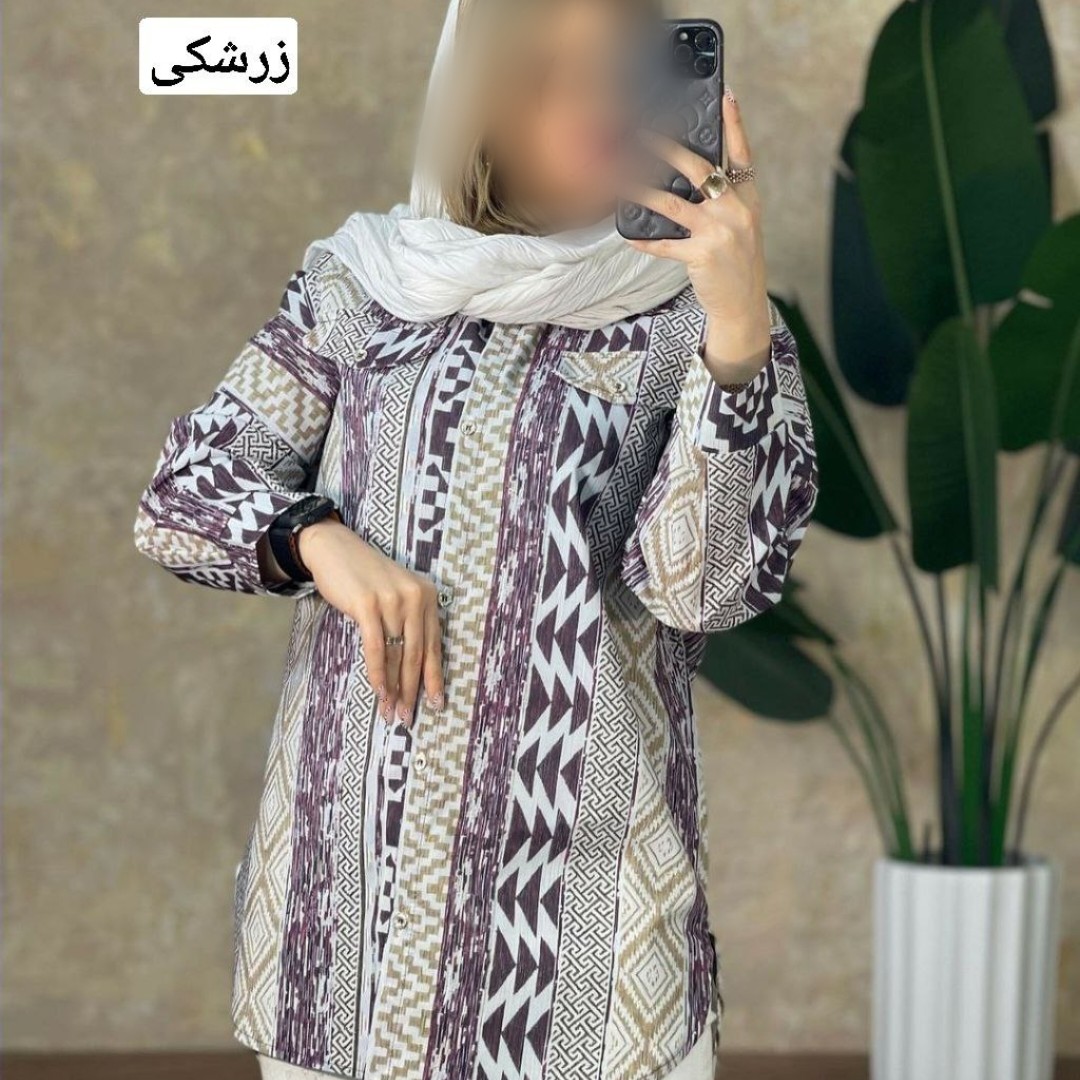 لنین سنتی جنس کتان کش فری سایز 36تا46