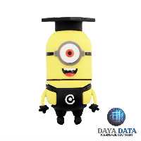 فلش مموری فانتزی دایا دیتا مینیون دانشجو مدلPC1010-7 ظرفیت128GB-USB2 رنگ مشکی