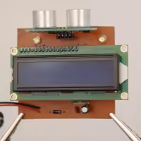 پروژه الکترونیک  فاصله سنج آلتراسونیک

