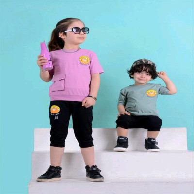 تیشرت شلوارک خرسی اسپرت
