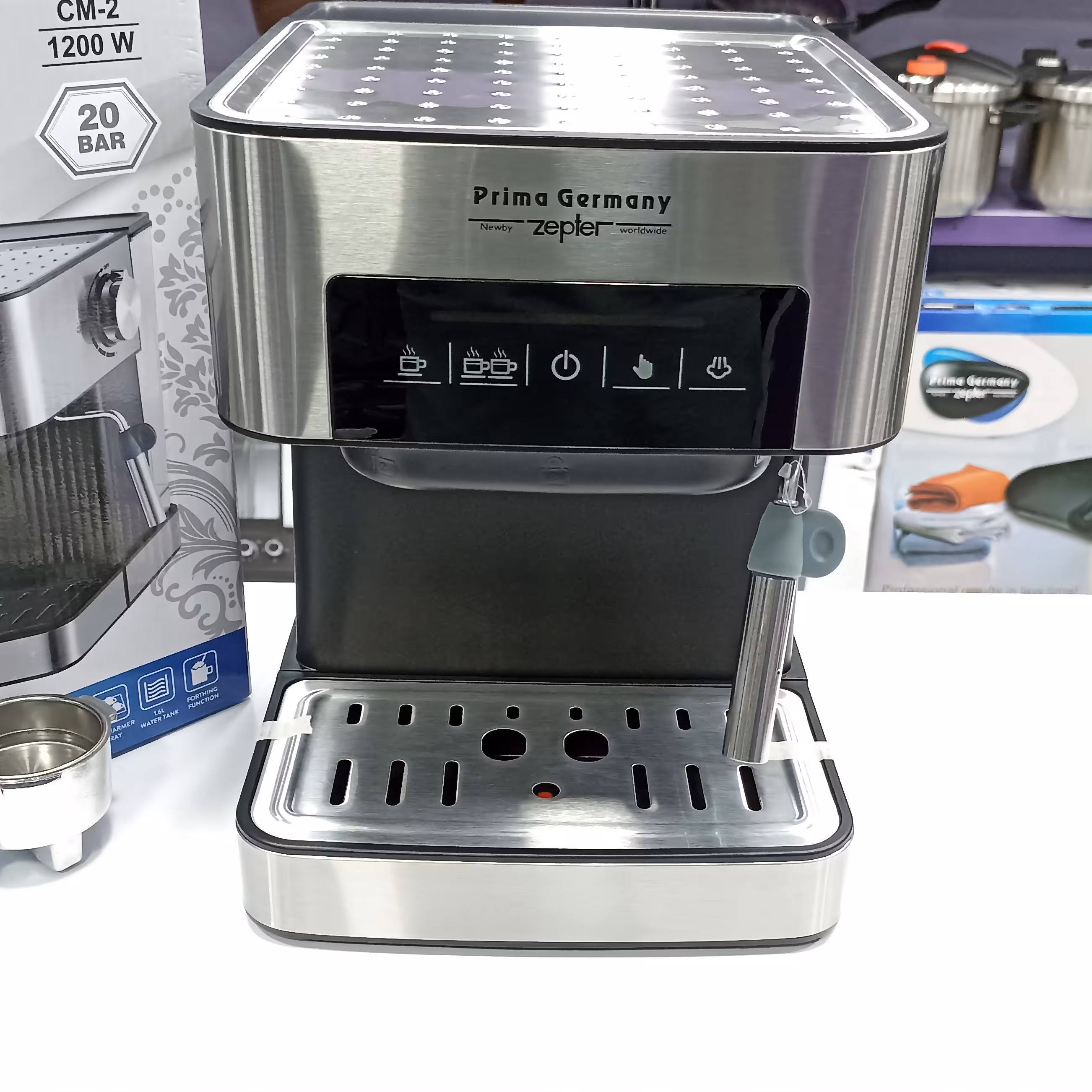 اسپرسو ساز صفحه لمسی پریما آلمان 