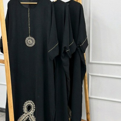 مانتو مشکی عبایی