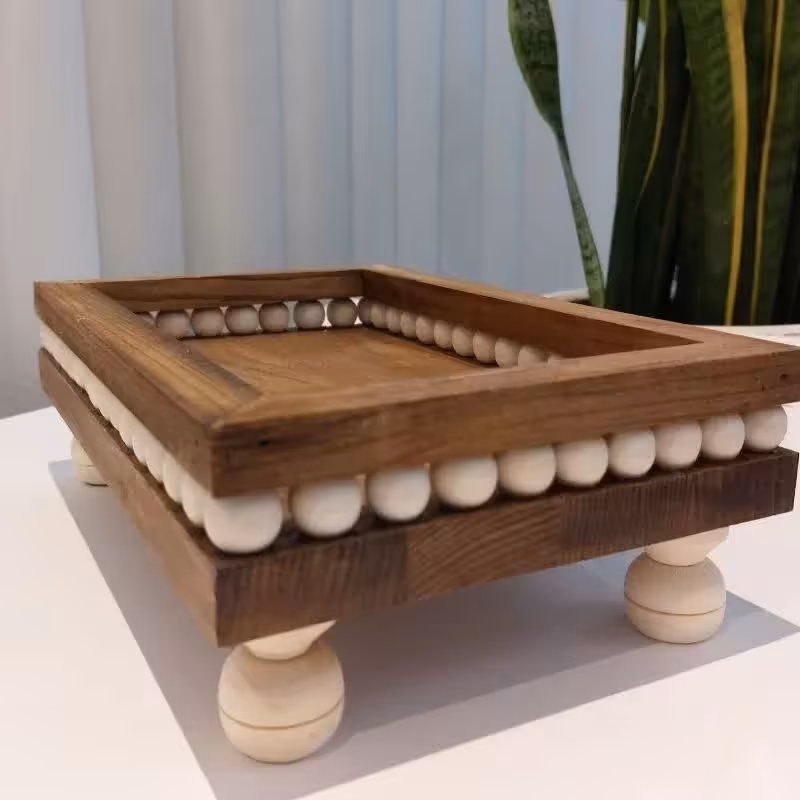 رایزر چوبی مهره ار پایه دار