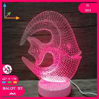 بالبینگ چراغ خواب سه بعدی B303