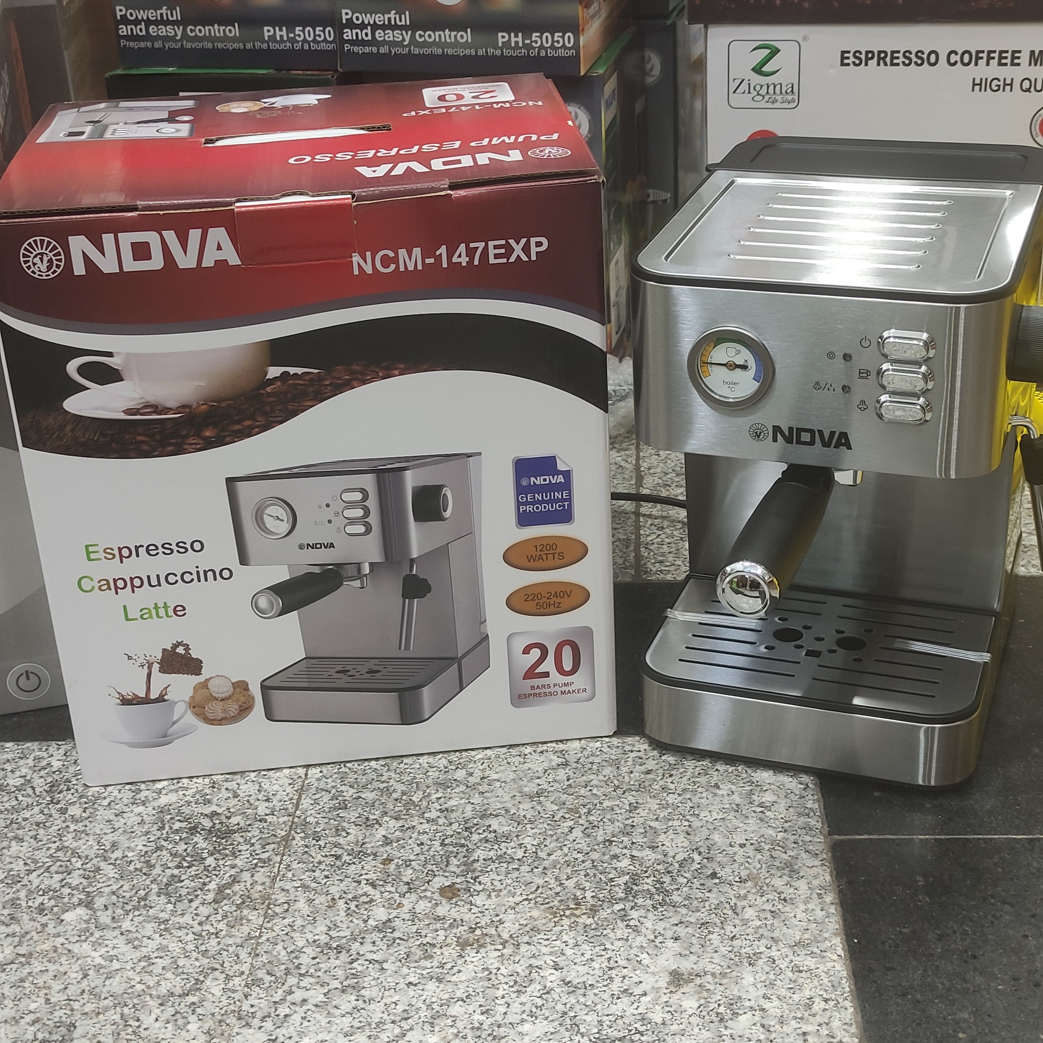 اسپرسو ساز ندوا مدل 147