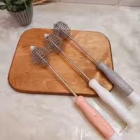 همزن دستی فشاری چرخشی استیل 