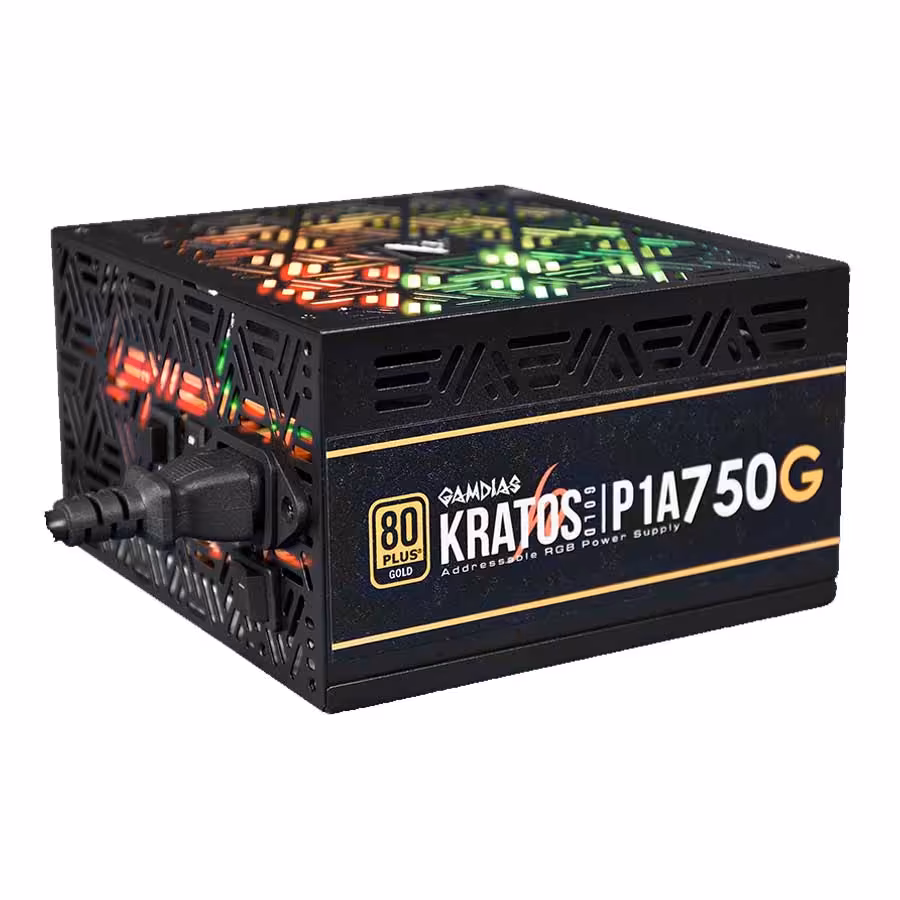 قیمت و خرید پاور کامپیوتر 750 وات گیم دیاس مدل KRATOS P1A-750G | یاس ارتباط