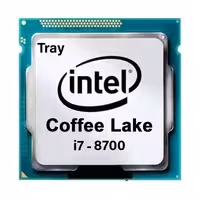 پردازنده بدون باکس اینتل مدل Core i7 8700