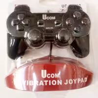 دسته بازی کامپیوتر تکی شوکدار سیم دار  Ucom مشکی