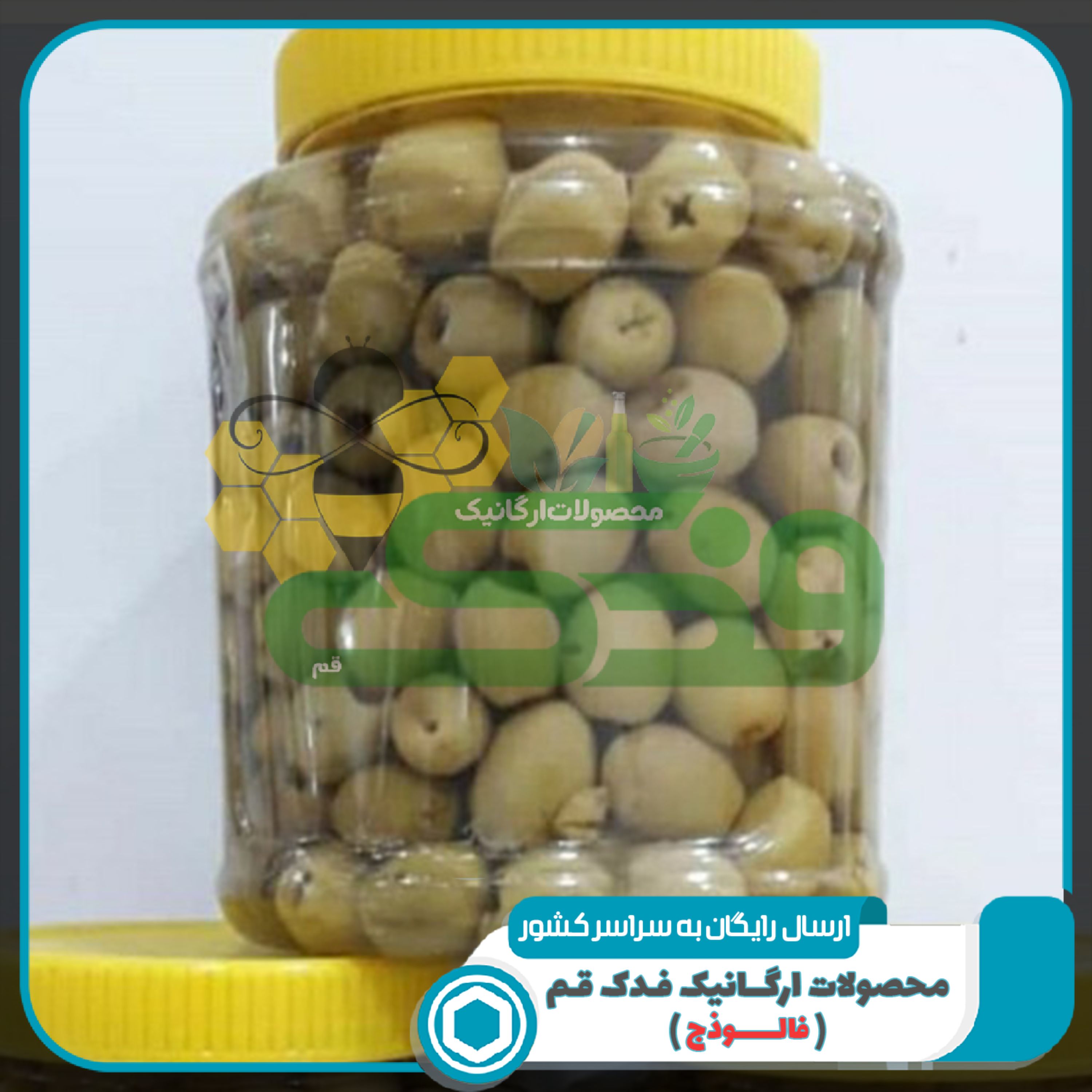 زیتون بدون هسته 5ستاره  (ویژه-500گرم آبکش)