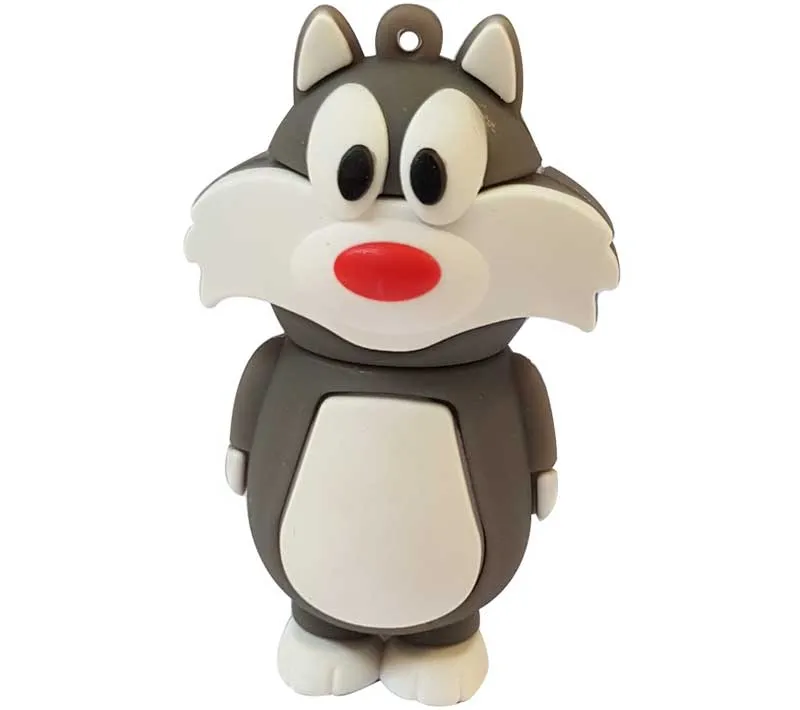 فلش مموری عروسکی گربه مدل CT22 ظرفیت 64 گیگابایت