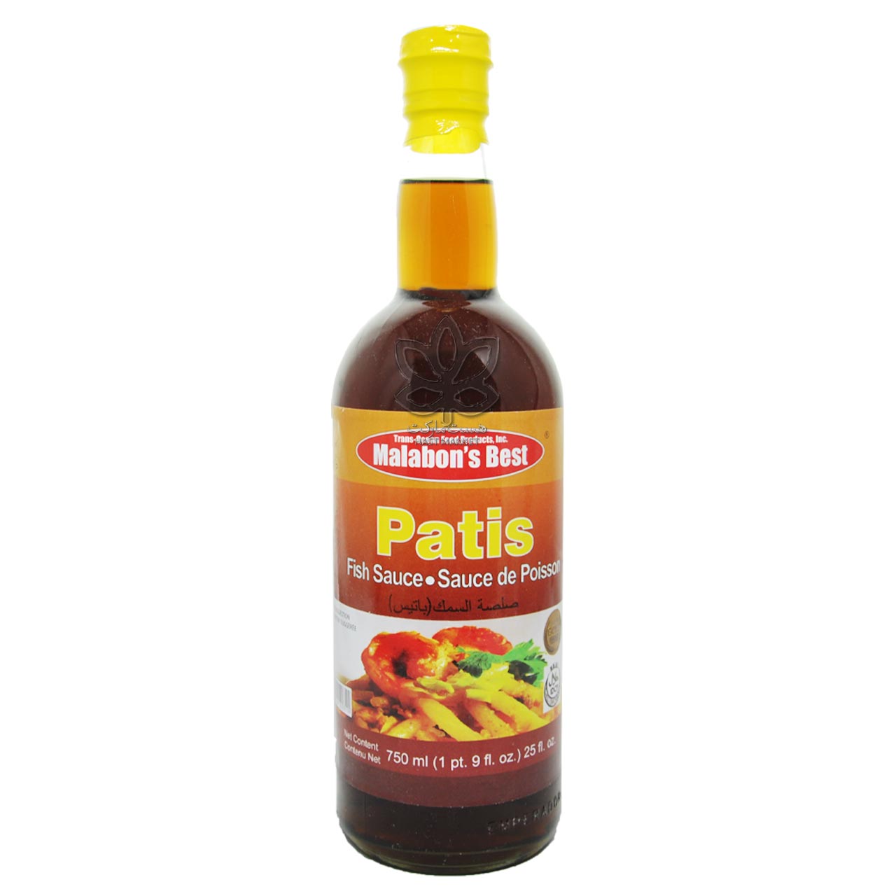 سس ماهی ( فیش سس ) 750 میل پاتیس مالابون - patis