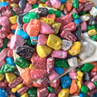 دراژه سنگ صخره ای شکلاتی تازه و خوشمزه (نیم کیلو)