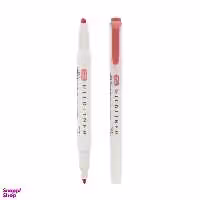 ماژیک هایلایتر قرمز دوسر میدلاینر زبرا MILDLINER WKT7-MR