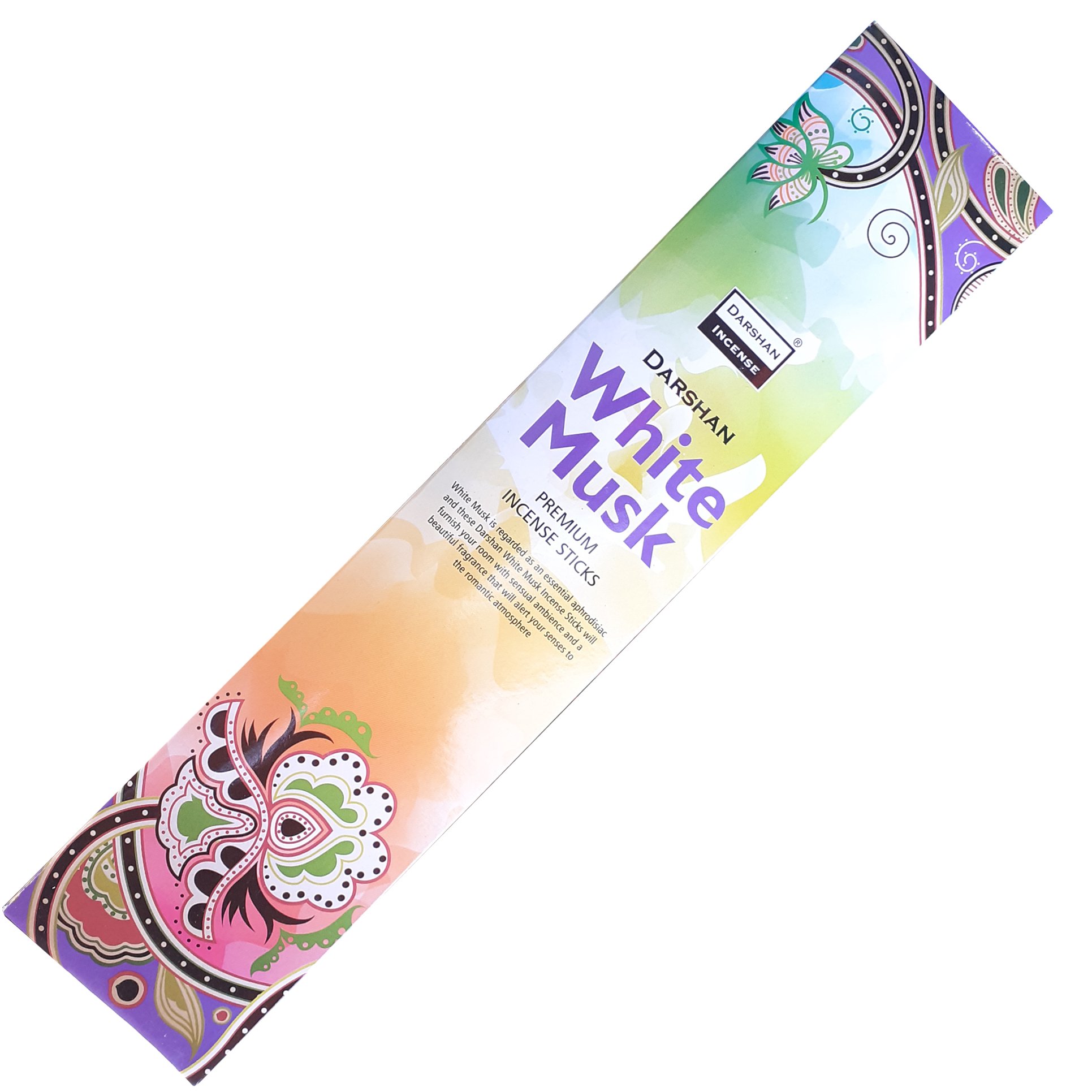 بخور مسک سفید white musk برند دارشان ساخت کشور هندوستان 