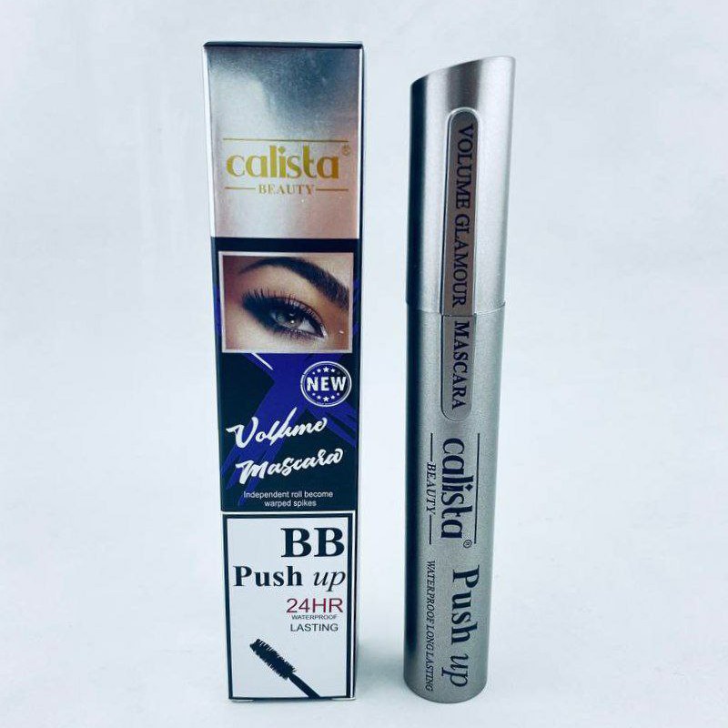 ریمل اصلی کالیستا کاملا گیاهی ضد آب و ضد حساسیت کیفیت عالی حجم دهنده وبلند کننده مژه ضدتعریق بدون ریزش مژه رنگ مشکی