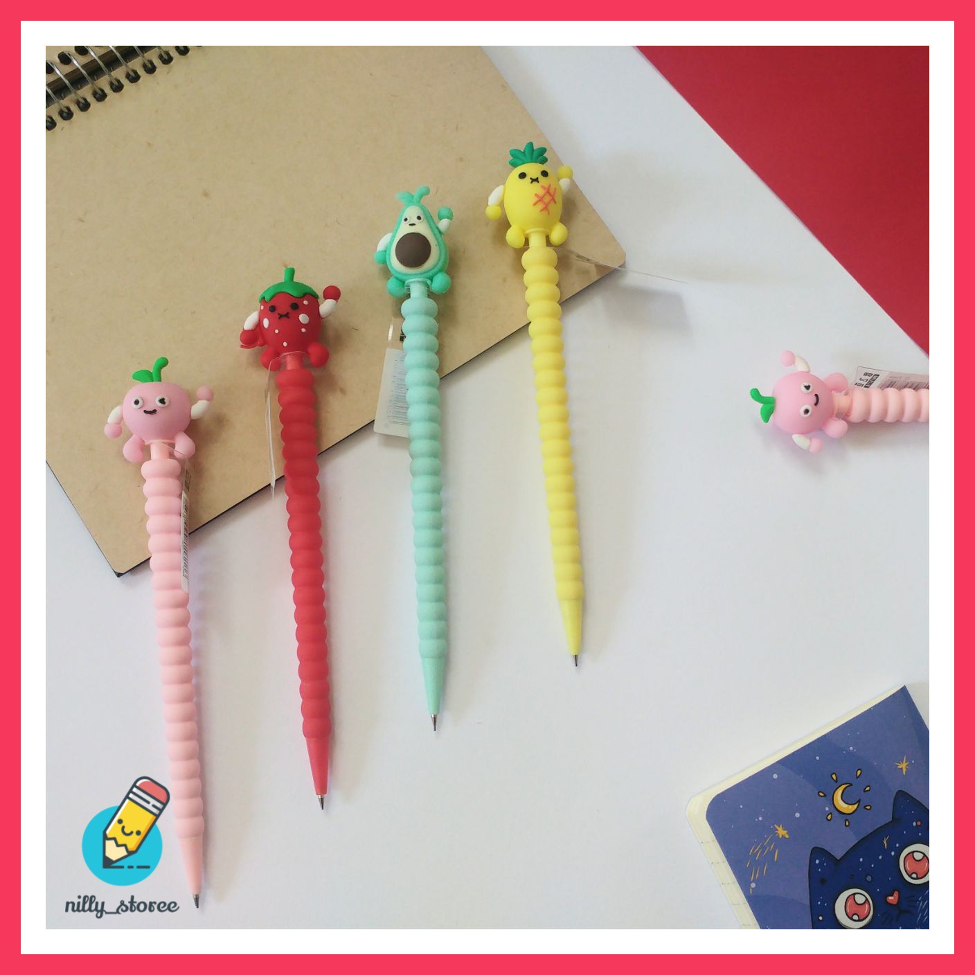 اتود سیلیکونی میوه ها. نوک 7 دهم 